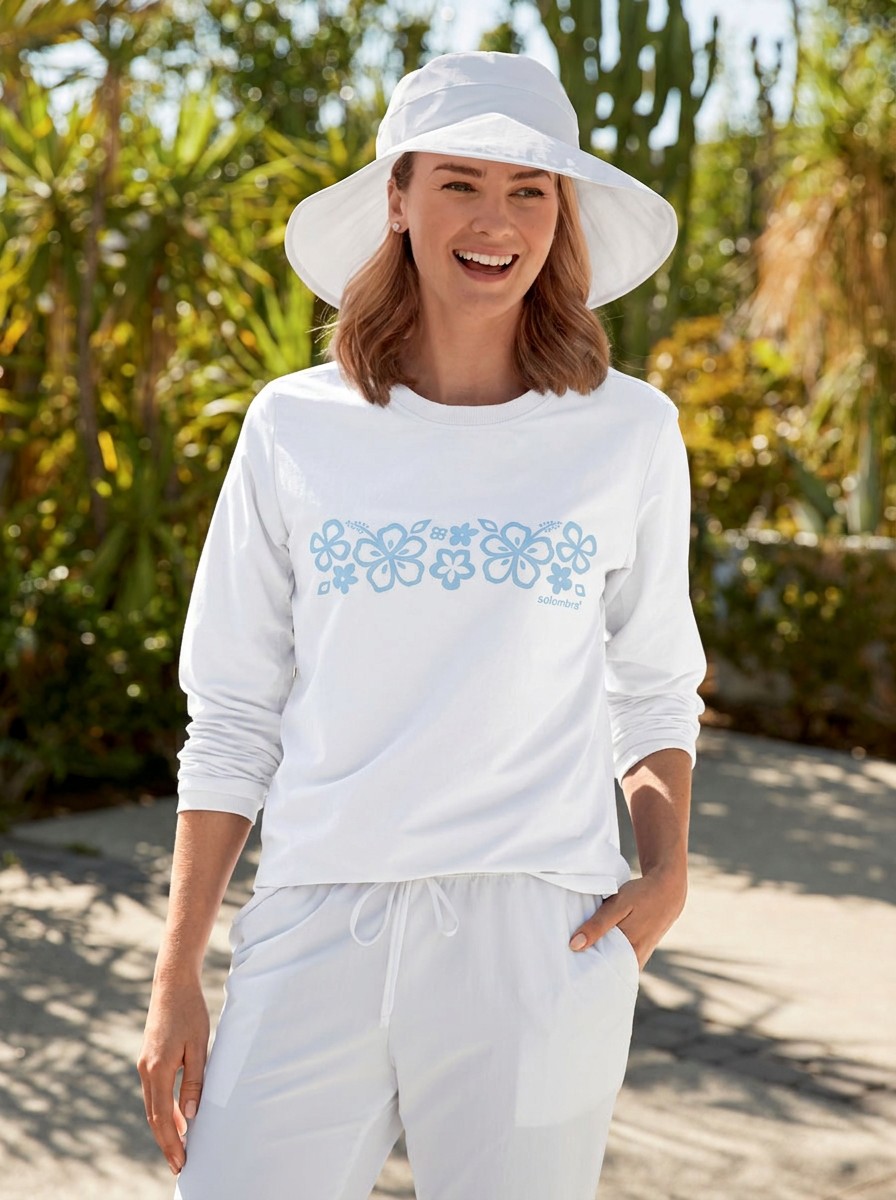 Women's SPT<sup>®</sup>-Shirt - Hibiscus Flower Print - view 5
